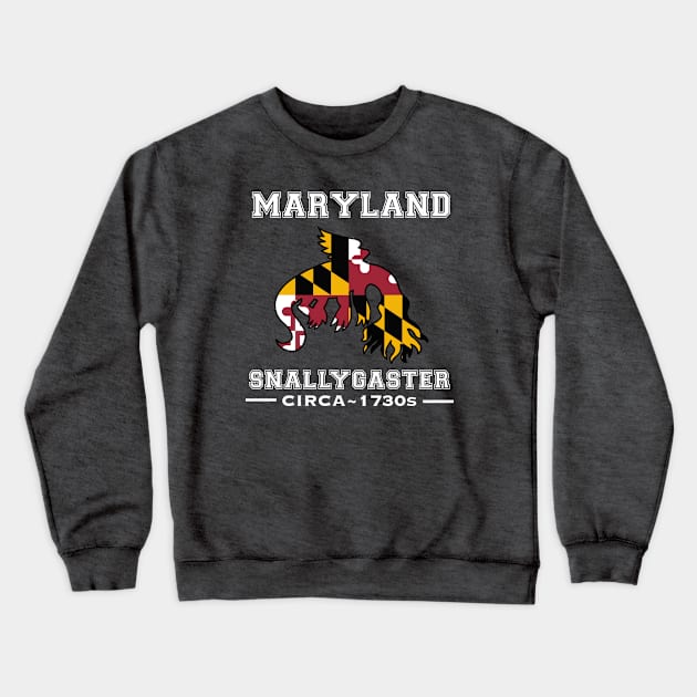 Maryland Cryptid Snallygaster Crewneck Sweatshirt by SNK Kreatures